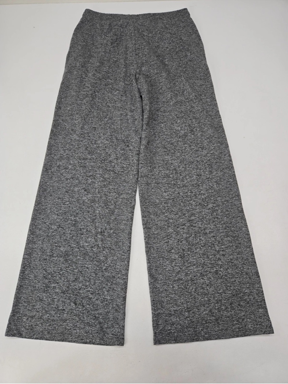 VUORI Halo Wide Leg Pant Dreamknit 31" Gray Black Heathered Size M Womens - Picture 5 of 13